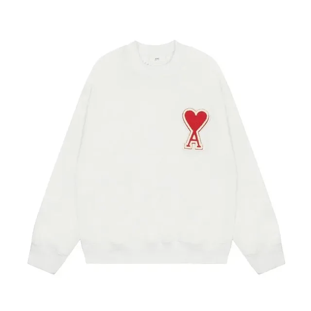 AMI Paris Crewneck Sweatshirt Heart Logo