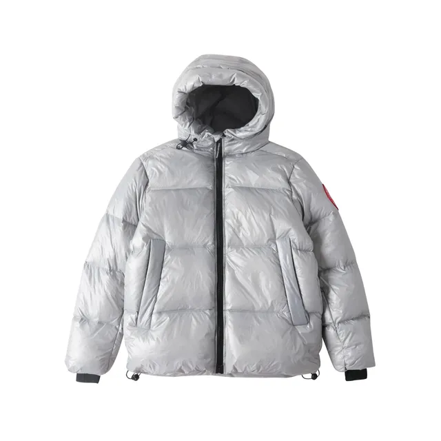 Canada Goose Puffer Jacket Metallic Silver