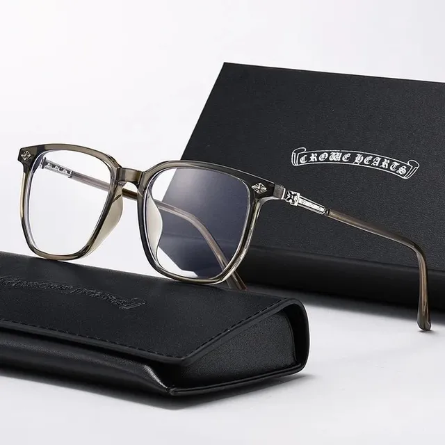 Chrome Hearts Acetate Optical Frame Cross Motif