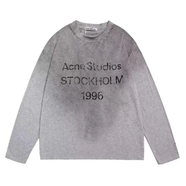 Acne Studios Long-Sleeve Tee Stockholm 1996 Print
