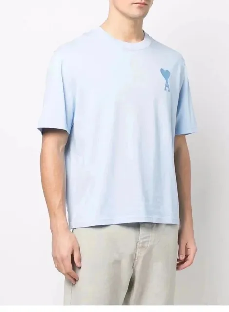 Off-White Cotton T-Shirt Heart Logo