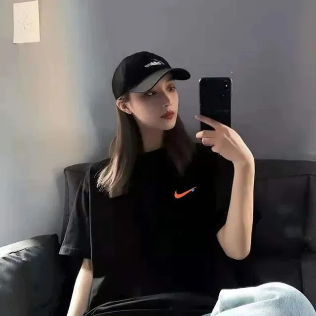 Nike Swoosh Tee Orange Swoosh