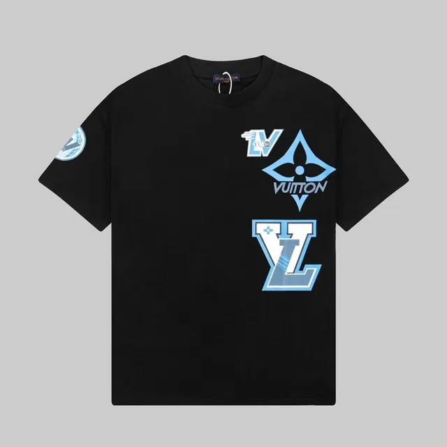 Louis Vuitton Graphic T-Shirt LV Monogram Print