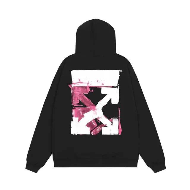 Off-White Arrow Hoodie Painted Arrow
