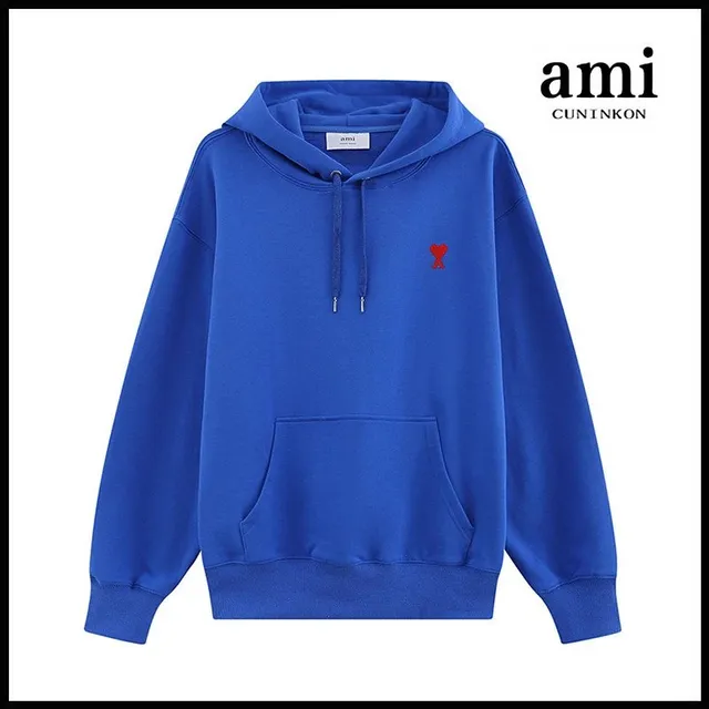 AMI Paris Hoodie Heart Logo