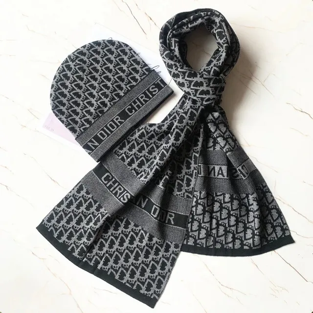 Dior Oblique Scarf Monogram Print