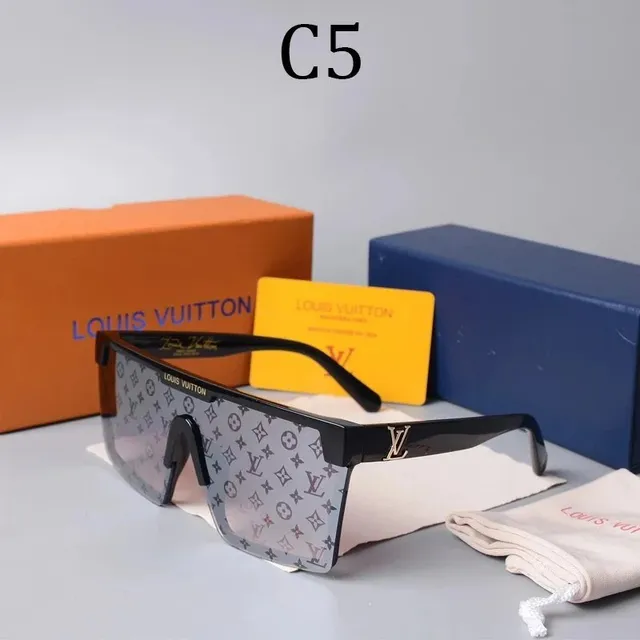 Louis Vuitton Shield Sunglasses Monogram Print