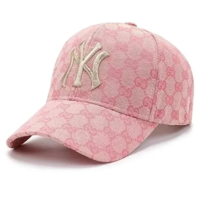 Gucci × MLB Baseball Cap GG Monogram with NY Logo