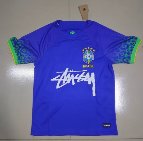 Stüssy Brazil National Team Jersey Stussy Collaboration