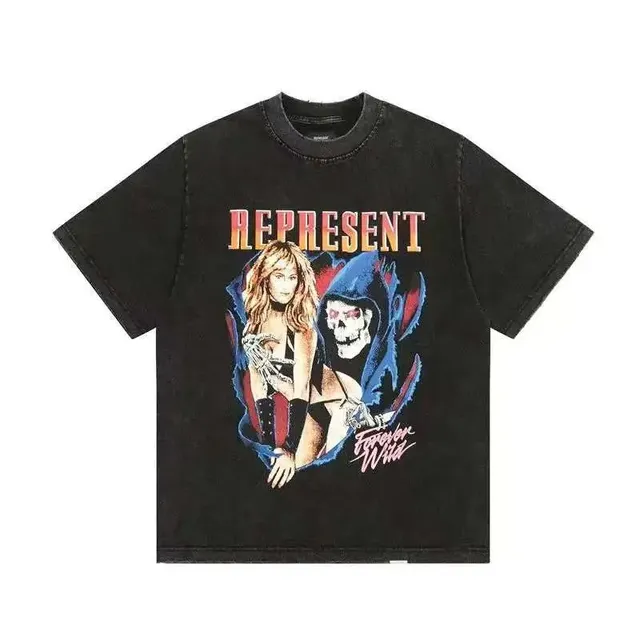 Represent Graphic Tee Forever Wild Print