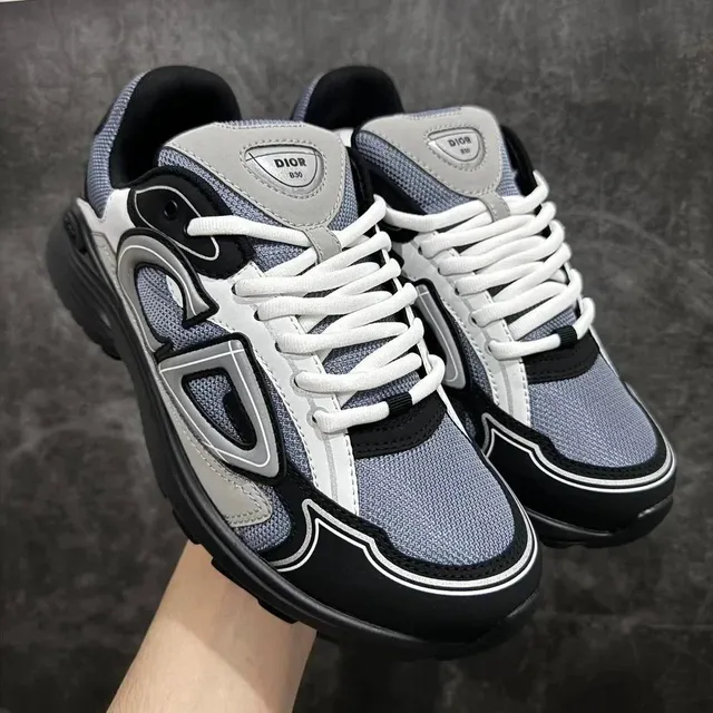 Dior B30 Sneaker Grey Black White