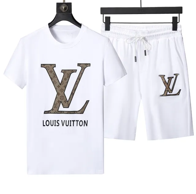 Louis Vuitton LV Logo Set Monogram Print