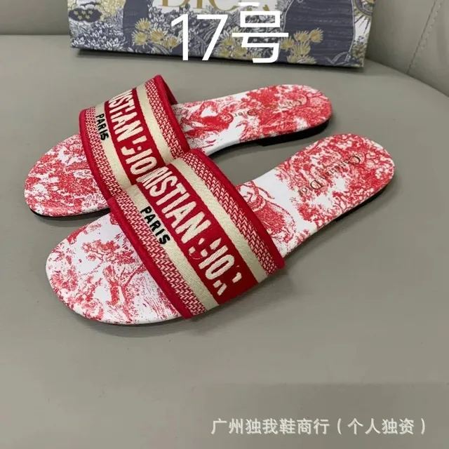 Dior B22 Slide Toile de Jouy