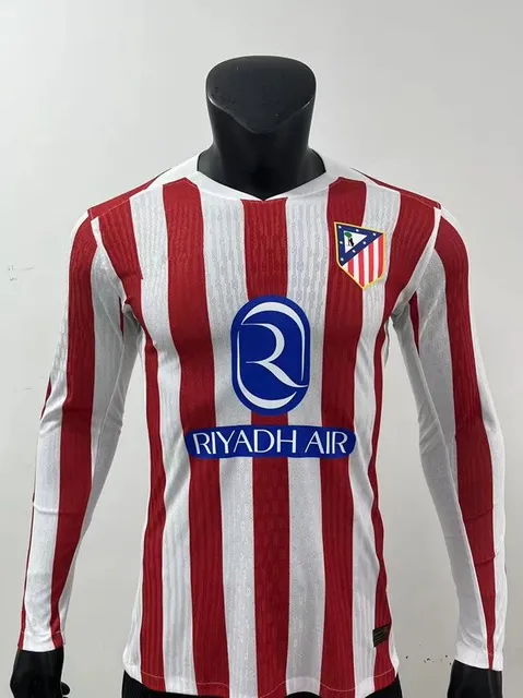 Atlético Madrid Atletico Madrid Home Jersey Riyadh Air Sponsor