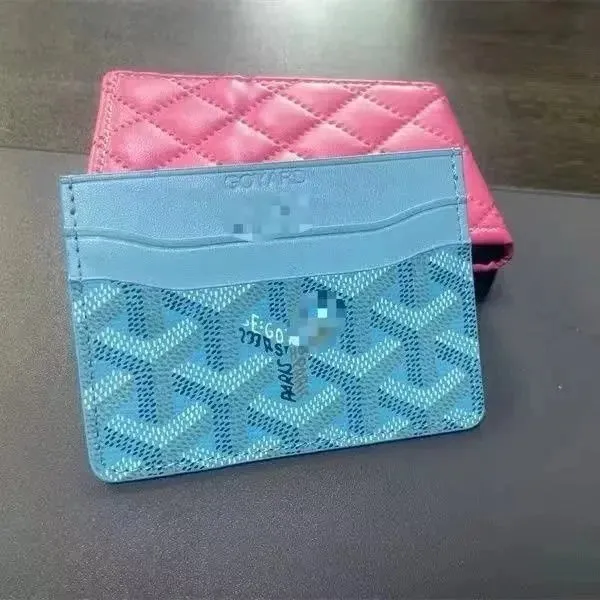 Goyard Card Holder Goyardine Canvas
