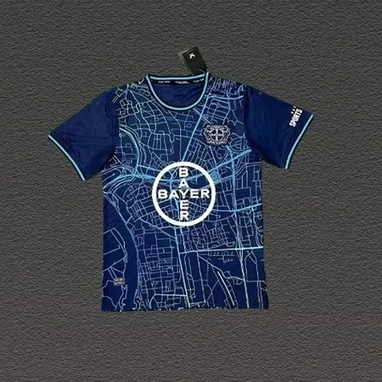 Adidas Bayer Leverkusen Jersey Map Print