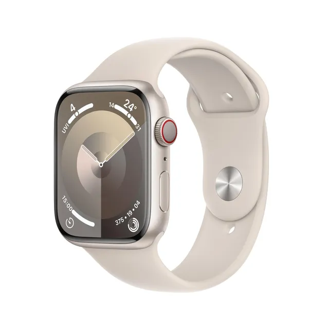 Apple Watch Starlight Aluminum with Starlight Sport Band