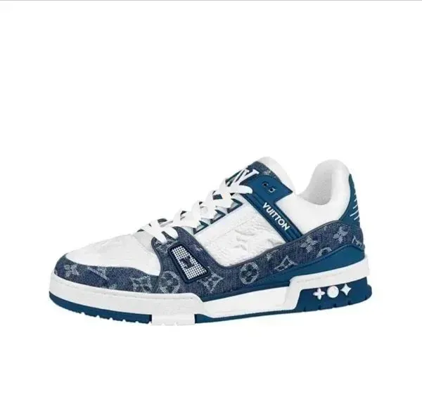 Louis Vuitton LV Trainer Monogram Denim
