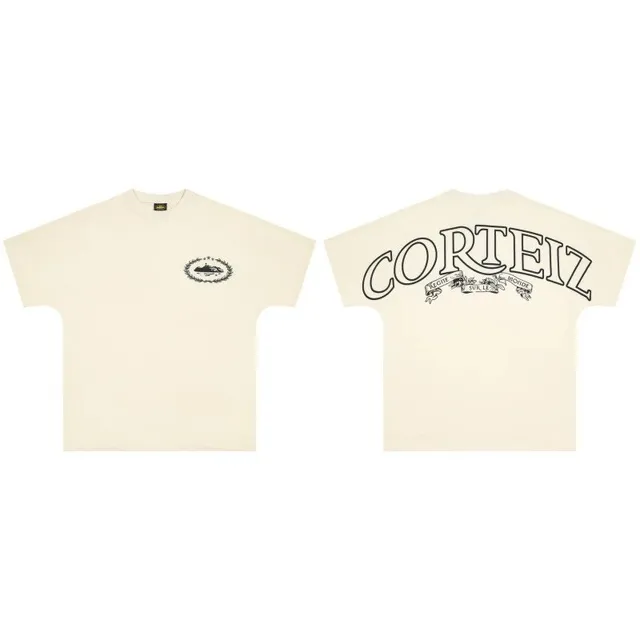 Graphic Tee Corteiz Logo Print