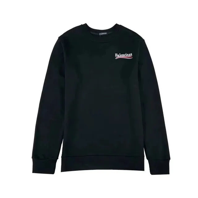 Balenciaga Crewneck Sweatshirt Logo Embroidered