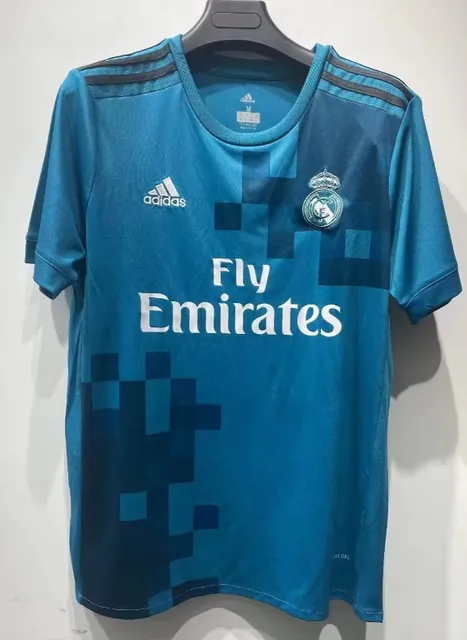 Adidas Real Madrid Home Jersey Pixelated Blue
