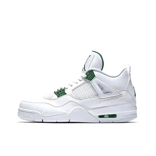 AJ4白绿扣