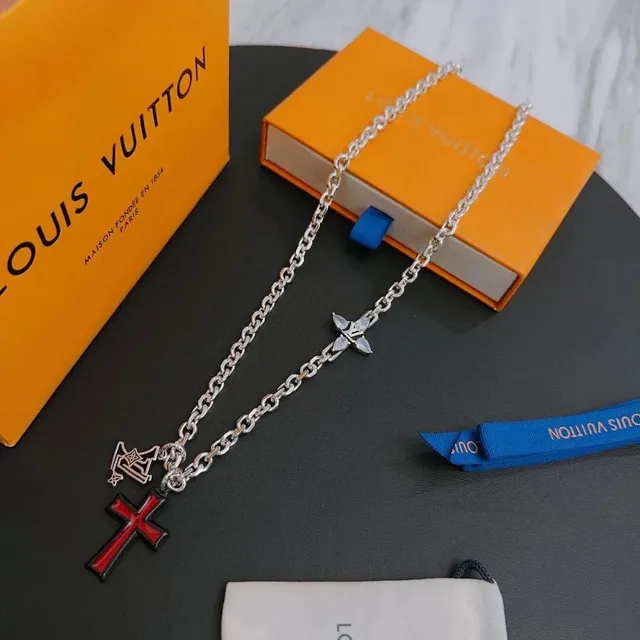 Louis Vuitton Chain Necklace Multi-Charm
