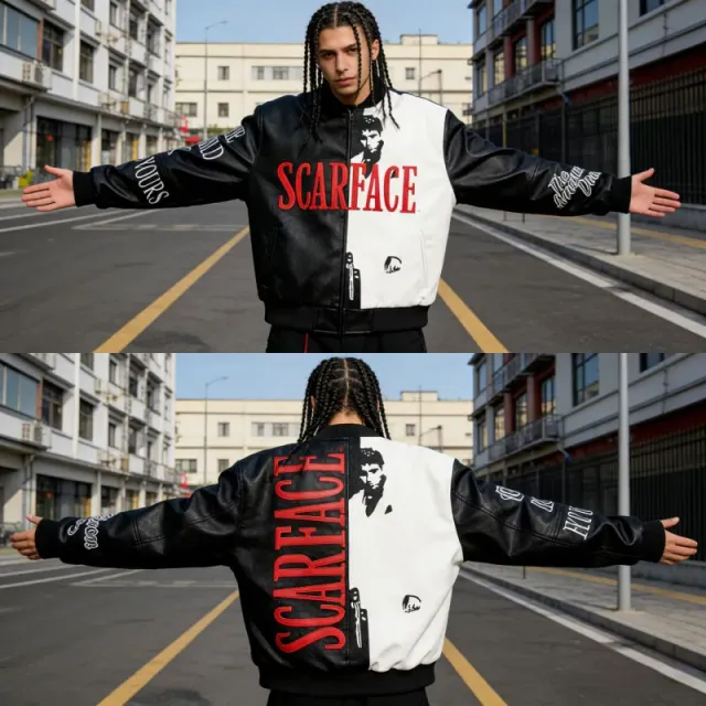 Palace Bomber Jacket Scarface Print
