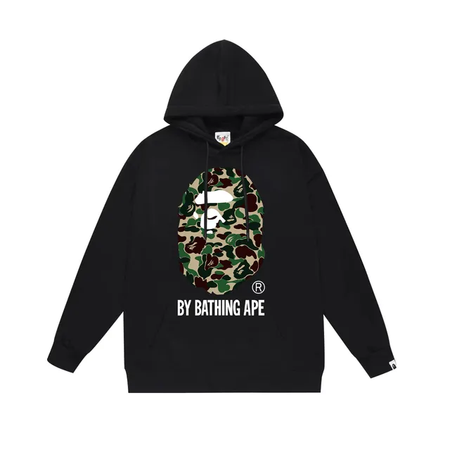 BAPE Shark Hoodie Camo Ape Head