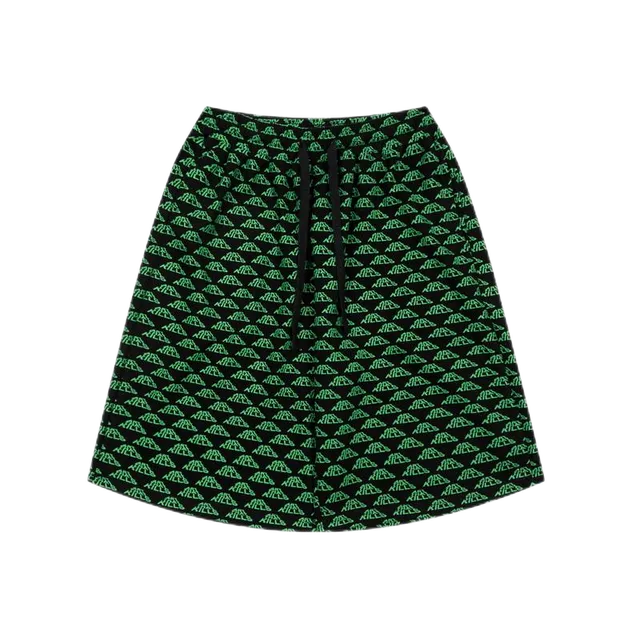 Balenciaga A-Line Skirt Mountain Print