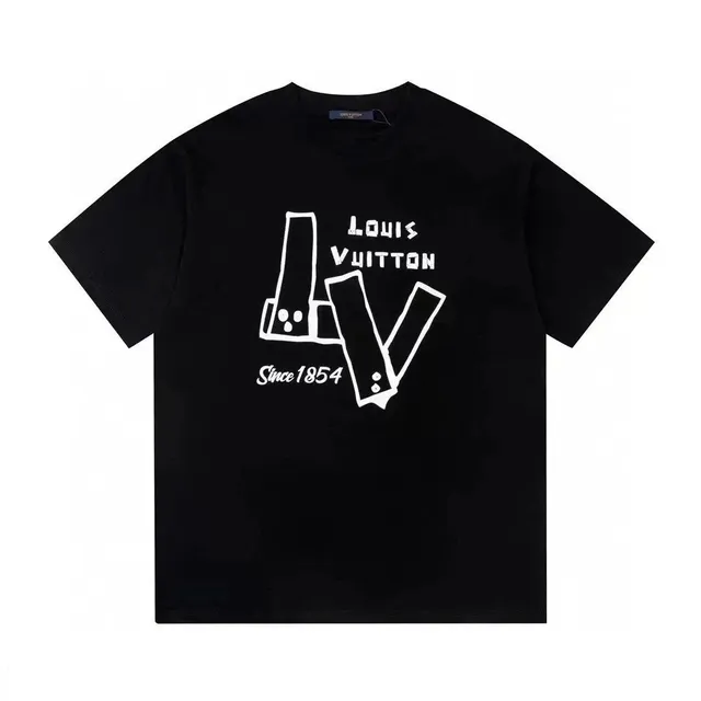 Louis Vuitton Graphic T-Shirt LV Logo Print
