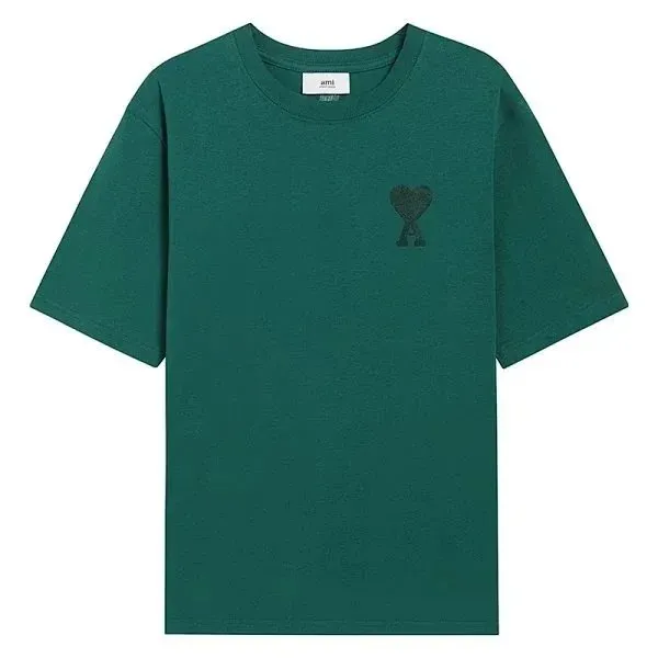 Amiri Heart Logo Tee Embroidered Heart