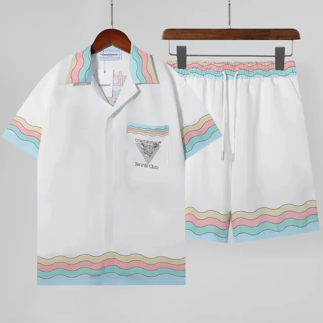 Casablanca Tennis Club Set Pastel Wave Trim