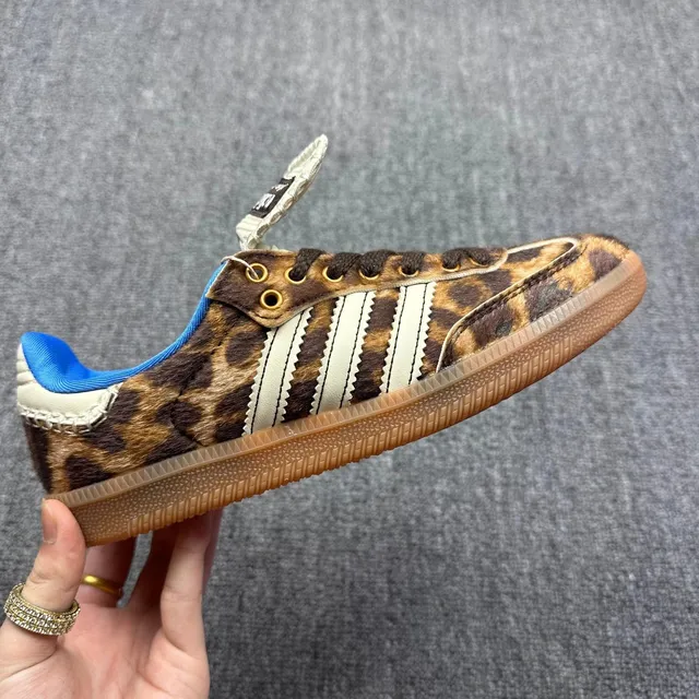Adidas Samba Leopard Print