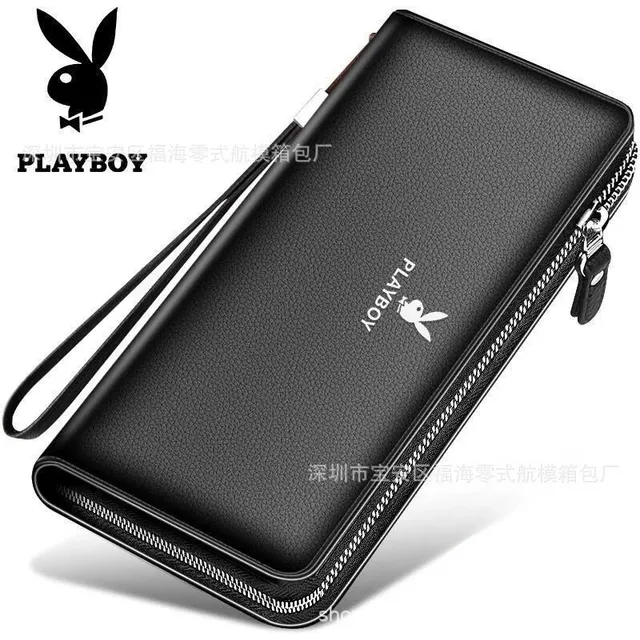 Lacoste Zip-Around Wallet Rabbit Logo