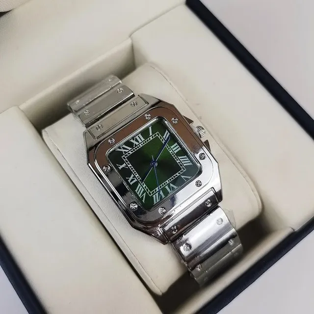 Santos de Cartier Green Dial