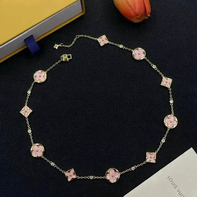 Louis Vuitton Flower Chain Necklace