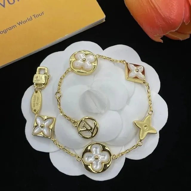 Louis Vuitton Flower Charm Bracelet