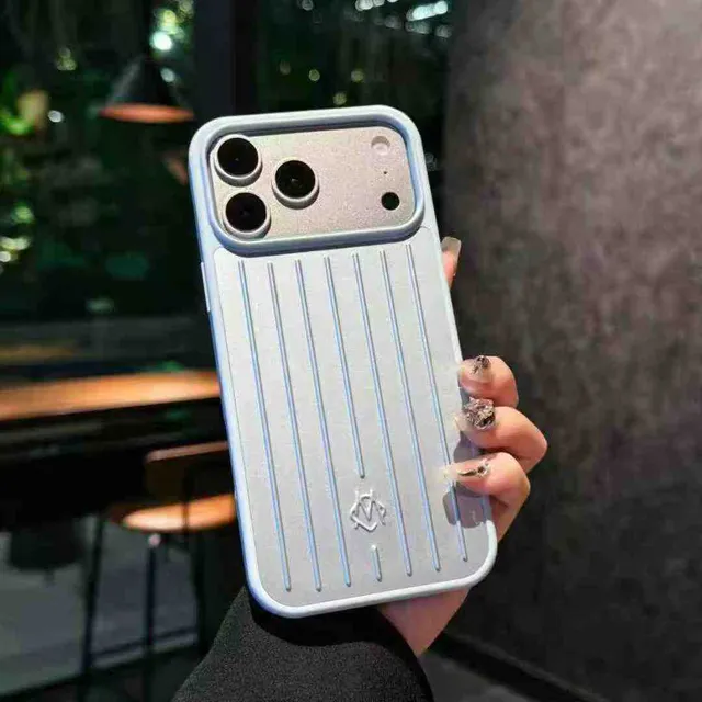 Rimowa Phone Case Aluminum Stripe