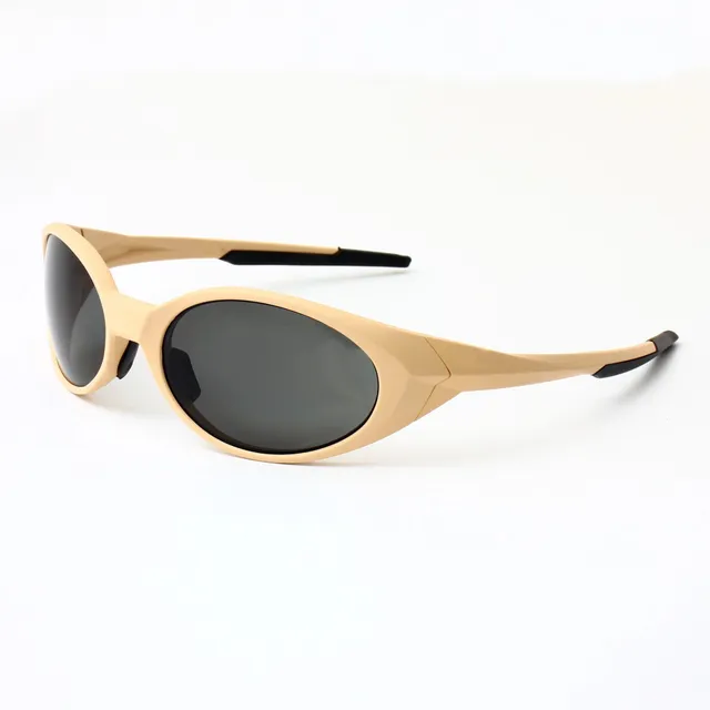 Oakley Sunglasses Matte Beige Frame with Grey Lens