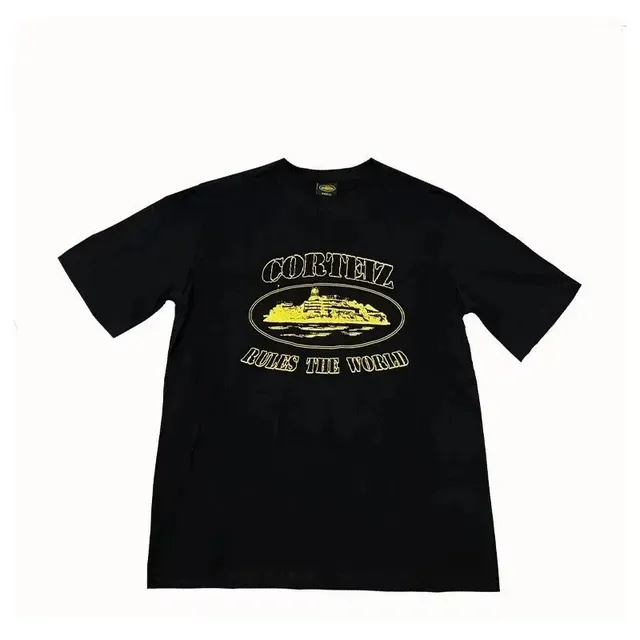 Graphic Tee Corteiz Rules The World
