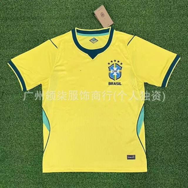 2026 brazil home jersey (unnumbered)