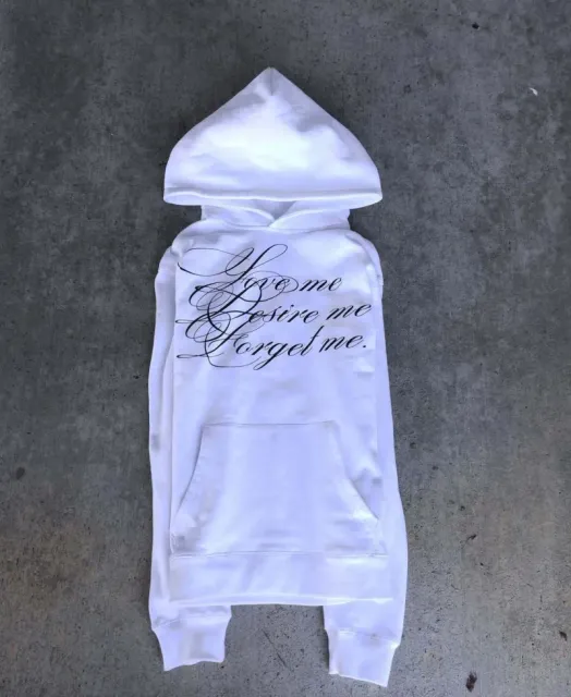 Fear of God Hooded Sweatshirt Love Me Desire Me Forget Me