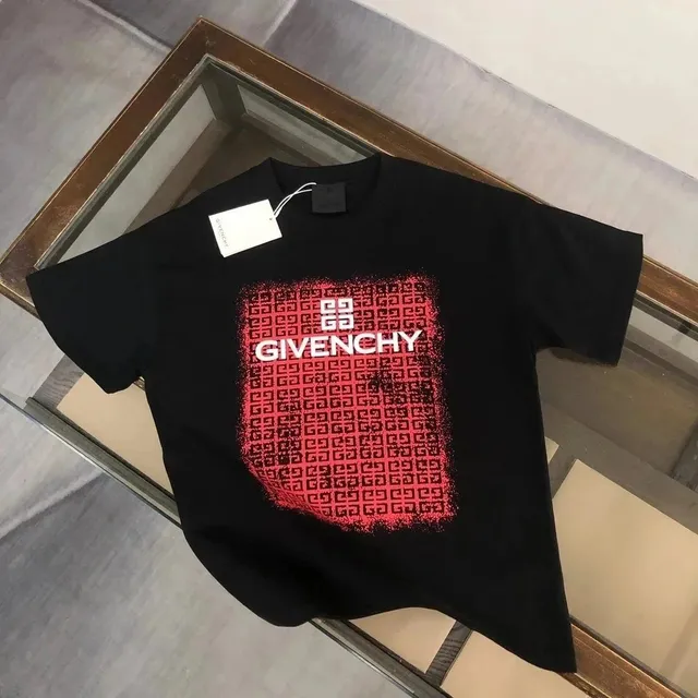 Givenchy Graphic T-Shirt GG Logo Print