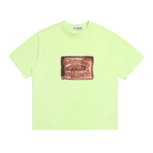 Acne Studios Graphic T-Shirt Leather Patch