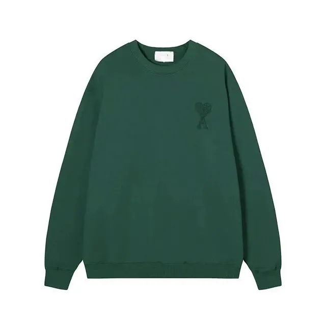 Amiri Crewneck Sweatshirt Heart Embroidery