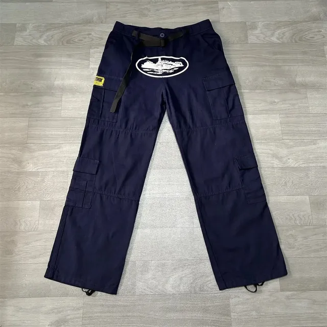 Corteiz Cargo Pants Ship Logo