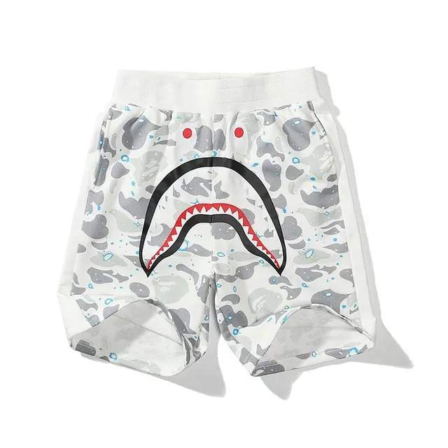 BAPE Shark Shorts Camouflage Shark