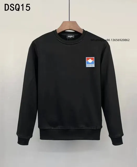 Dsquared2 Crewneck Sweatshirt Maple Leaf Patch