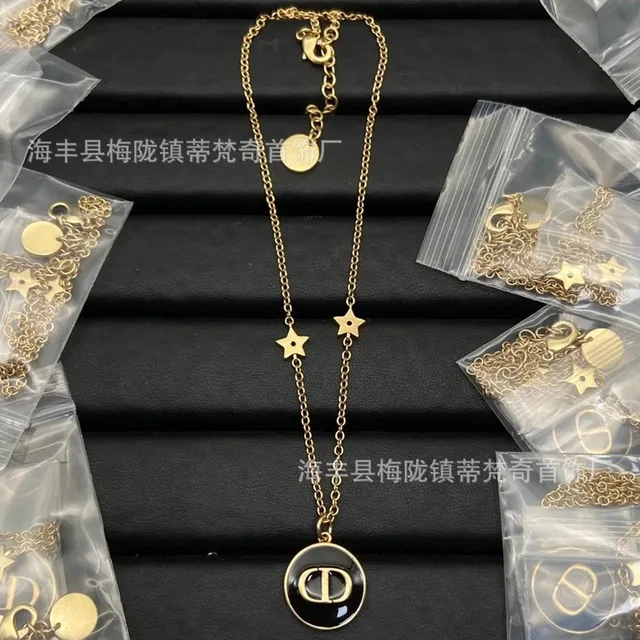 Dior CD Logo Necklace